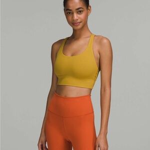 Energy Bra Auric Gold Lululemon